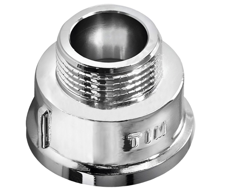 Переход  хром 1" х 1/2"   TIM      1/120