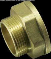 Переход      11/4" х 1/2"  TIM  5/100
