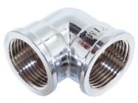 Уголок  хром  3/4"гг TIM      18/72