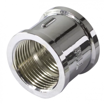 Муфта  хром 1" TIM    15/60