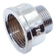 Переход  хром 1" х 1/2"   TIM      1/120
